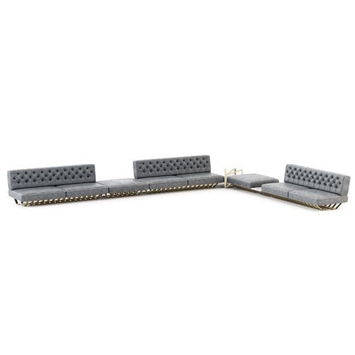 Modular sofa - Kozmus - Muranti - contemporary / leather / upholstered