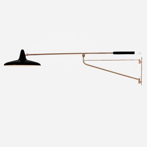 Contemporary wall light - LORI - MAPSWONDERS - indoor / brass / LED