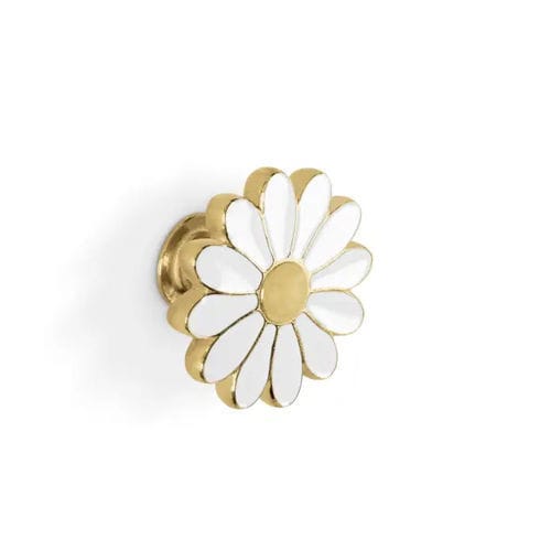 Polished brass furniture handle - DAISY KD7009 - PullCast - polished / lacquered / enameled