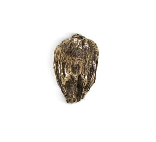 Brass furniture handle - NILE EA1030 - PullCast - brushed / polished / aged