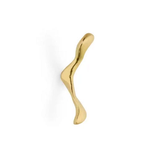 Brass furniture handle - NOUVEAU EA1102 - PullCast - polished