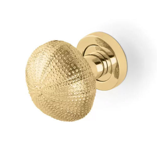 Contemporary door knob - URCHIN OC2046 - PullCast - brass / polished