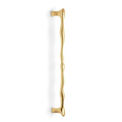 Door pull handle - Nouveau EA1087 - PullCast - polished brass / brushed brass / Art Nouveau