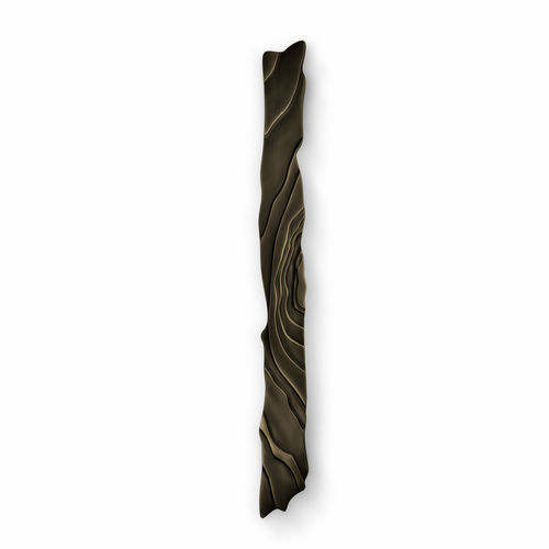 Door pull handle - DUORUM EA1115 - PullCast - polished brass / brushed brass / original design