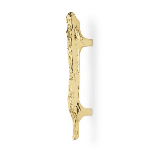 Door pull handle - KESYA EA1109  - PullCast - polished brass / brushed brass / original design