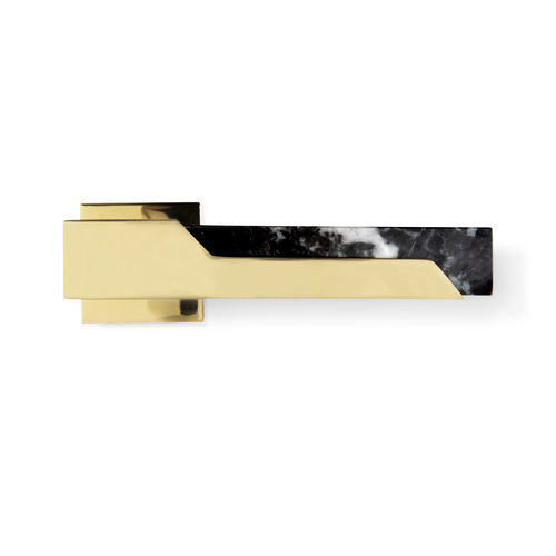 Door handle - Zeno CM3069 - PullCast - brass / marble / contemporary