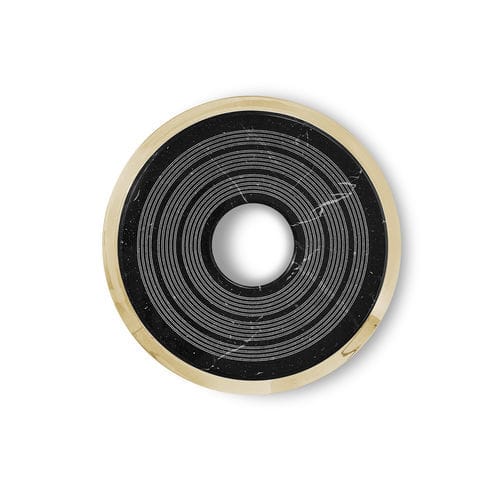Door pull handle - Hendrix TW5024 - PullCast - brass / marble / contemporary