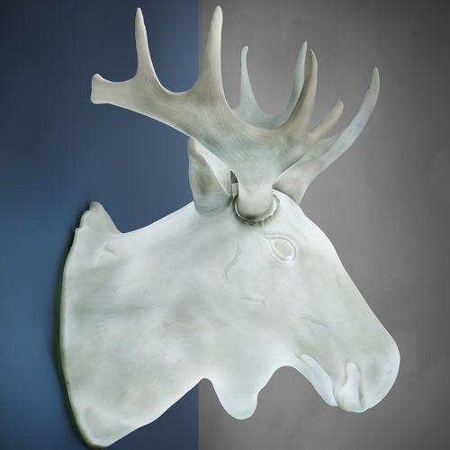 Original design wall light - MOO - Northern - outdoor / fiberglass / compact fluorescent