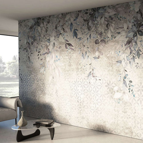 Vintage wallpaper - ALTEA - WallyArt - nonwoven fabric / fiberglass / vinyl