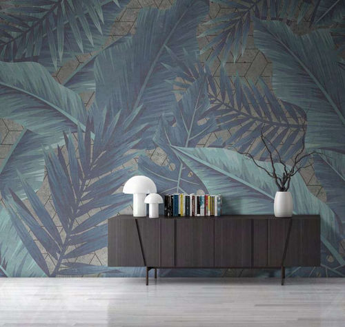 Contemporary wallpaper - CAREN - WallyArt - fiberglass / vinyl / nature ...