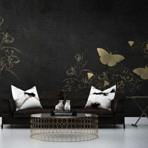 Contemporary wallpaper - NATTY - WallyArt - nonwoven fabric / fiberglass / vinyl
