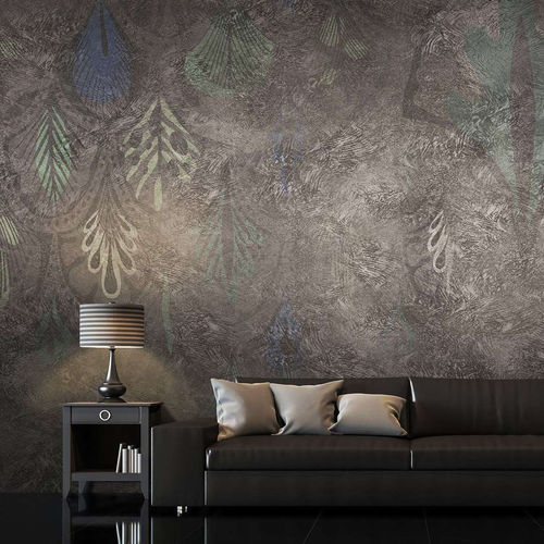 Contemporary wallpaper - JEWS HARP - WallyArt - nonwoven fabric / fiberglass / vinyl