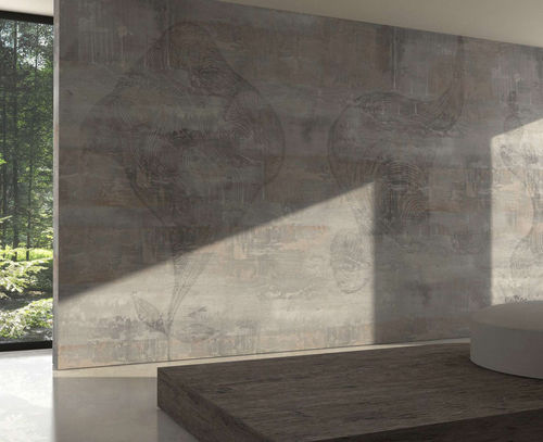 Contemporary wallpaper - MADRETERRA - WallyArt - nonwoven fabric / fiberglass / vinyl