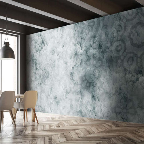 Contemporary wallpaper - ICE - WallyArt - nonwoven fabric / fiberglass / vinyl