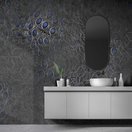 Contemporary wallpaper - LUXURY - WallyArt - nonwoven fabric / fiberglass / vinyl