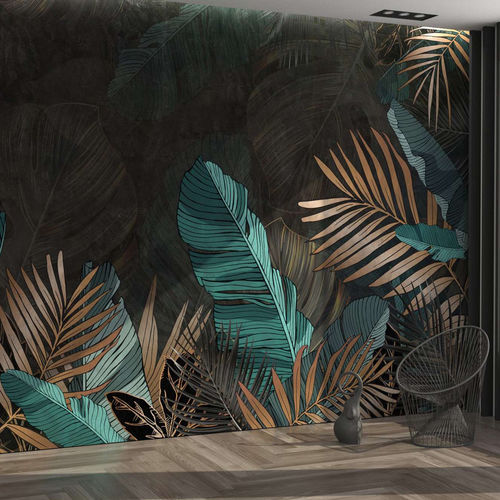 Contemporary wallpaper - MAHÈ - WallyArt - nonwoven fabric / fiberglass / vinyl