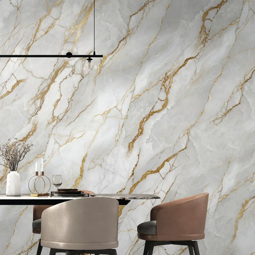 Contemporary wallpaper - CALACATTA - WallyArt - nonwoven fabric / vinyl / patterned