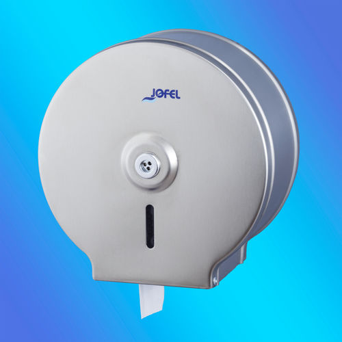 Wall-mounted toilet paper dispenser - CLASICA : AE21000 - JOFEL INDUSTRIAL S.A. - steel / commercial