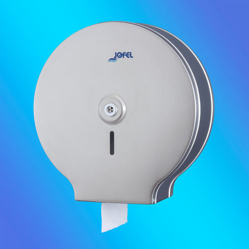 Wall-mounted toilet paper dispenser - CLASICA : AE24300 - JOFEL INDUSTRIAL S.A. - steel / commercial