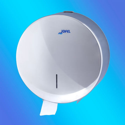 Wall-mounted toilet paper dispenser - FUTURA : AE25500 - JOFEL INDUSTRIAL S.A. - steel / commercial