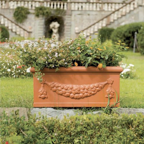 Rotomolded polyethylene planter - Idra - PASQUINI & BINI - rectangular / custom / contemporary