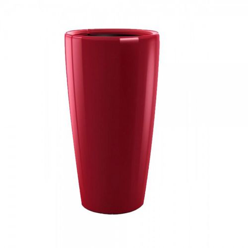 Contemporary vase - CNT-100-17 - green Habitat - ceramic / porcelain / red