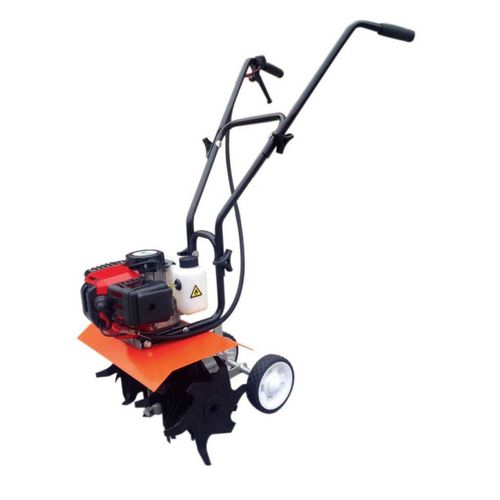 Gasoline engine walk-behind cultivator - ROSANA DELUXE - MECACRAFT - with gauge wheels