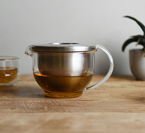 Glass teapot - GLOBO - KINTO - commercial / for domestic use