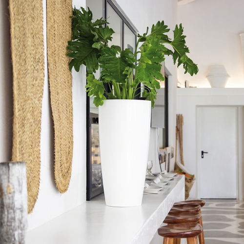 Polypropylene plant pot - SANTORINI - Artevasi, S.A - round / smart