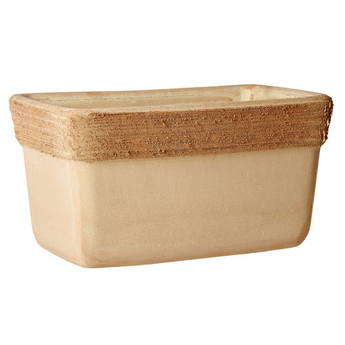 Terracotta planter - GRAFFIATA : SCRATCHED VENEZIA WINDOW BOX - DEGREA - rectangular / contemporary / outdoor