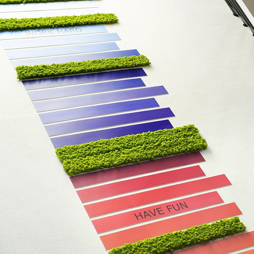 Sustainable decorative panel - CUSTOM PISTACHIO - Greenarea - home / for public building / for office