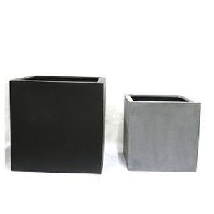 Terracotta plant pot - PLANTE STABILISEE - free-standing / square / home