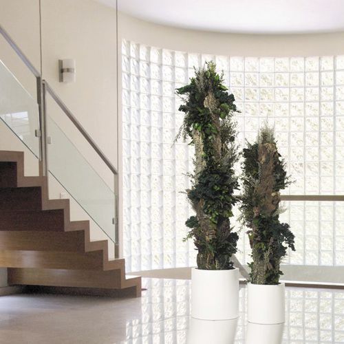 Preserved ornamental plant - BOSQUE - LinfaDecor - totem / large / indoor