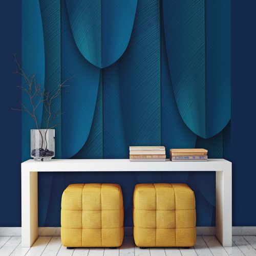 Contemporary wallpaper - DIANE - LÉ PAPIERS DE NINON - patterned / printed
