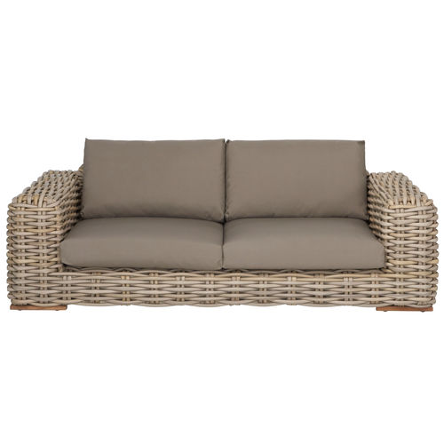 Contemporary sofa FFF applebee outdoor / wicker / 2person