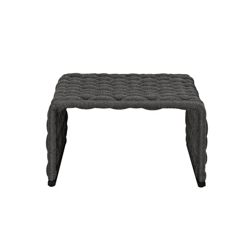 Contemporary coffee table - CROCHET - applebee - fabric / rectangular / home