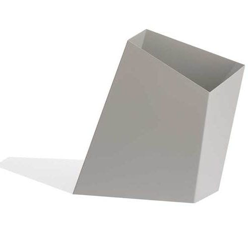 Stainless steel planter - ELEMENT E-30 - PLANTERWORX - aluminum / COR-TEN® steel / contemporary