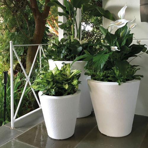 Plastic plant pot - DOT - CRESCENT garden - round / conical