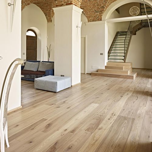 Engineered parquet floor - FIOR D’ORGANZA - FIEMME 3000 - elm / oiled / brushed