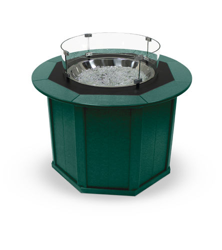 Contemporary coffee table - FTC38 - URBANDESIGN - recycled plastic / round / with bioethanol burner