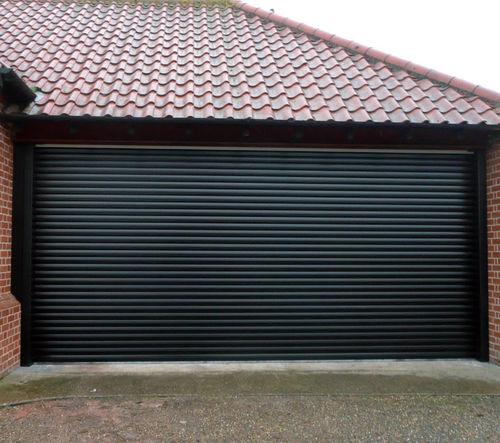 Roll Up Garage Door A77 Pinto Aluminum Automatic Insulated