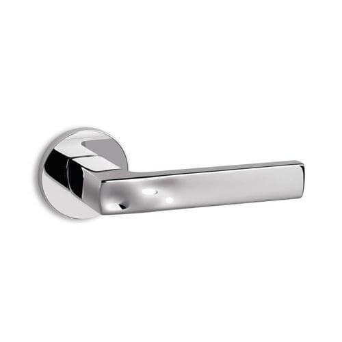 Door handle - SAND R6 - Ento - chrome-plated brass / contemporary / home