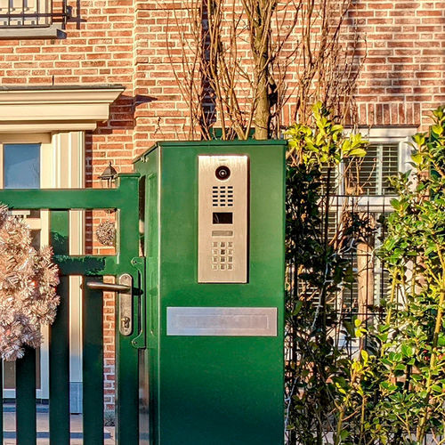 brushed stainless steel door station - DoorBird