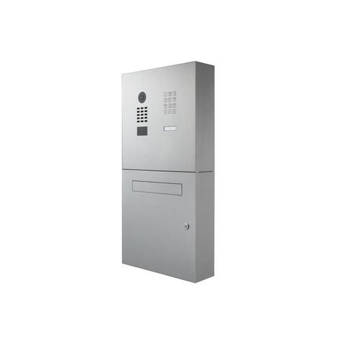 Floor-mounted letter box - 423900257 - DoorBird - individual / with built-in intercom