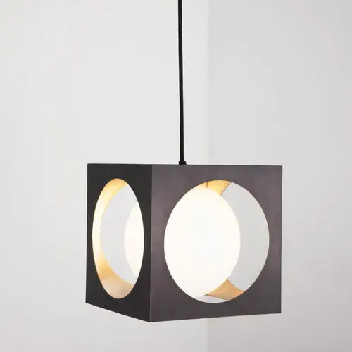 Pendant Lamp Lune Atelier De Troupe Metal Glass Contemporary