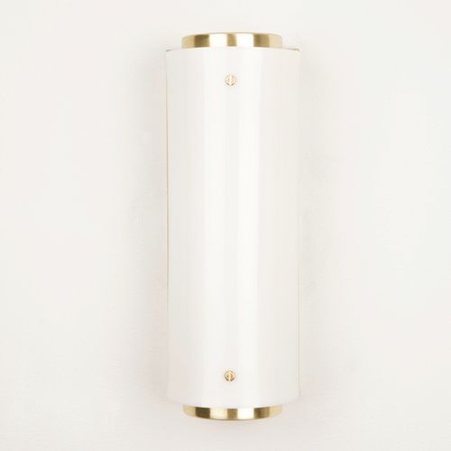 Contemporary wall light - ARC - ATELIER DE TROUPE - indoor / brass / cylindrical