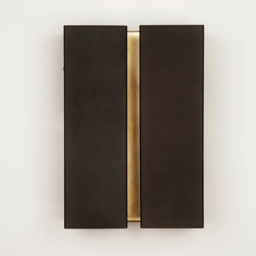 Contemporary wall light - BRECHE - ATELIER DE TROUPE - outdoor / brass / home