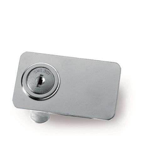 Mechanical lock - 0468 - EURO-LOCKS - cam / glass door / 1 point
