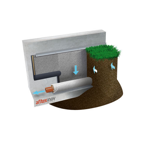 Protection geocomposite - ALV&Eacute;OTEC - Afitexinov - polypropylene / foundation
