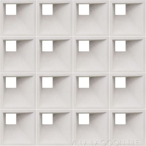 Hollow concrete block - AKUTAN  - Villa Lagoon Tile - decorative / for facade / for fencing